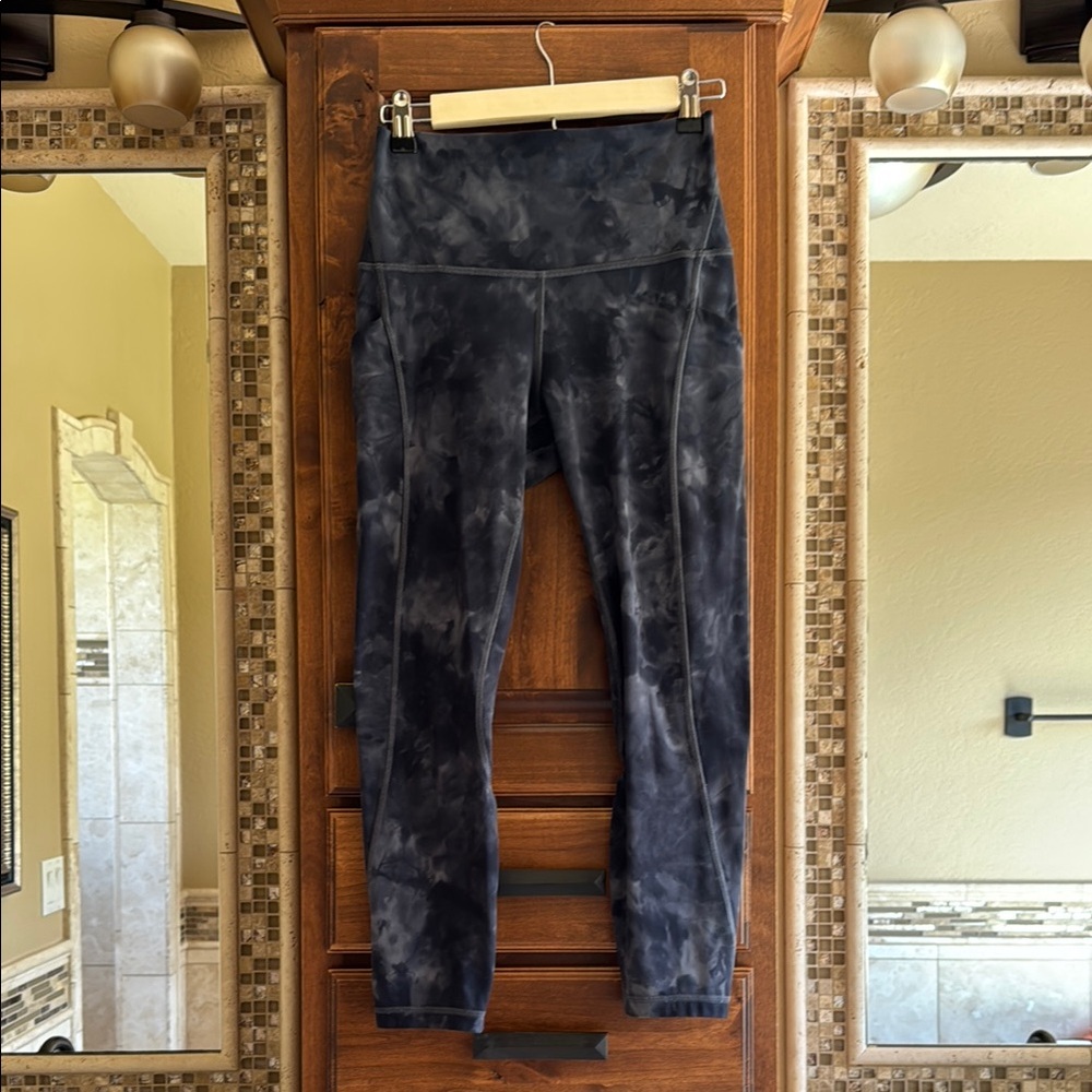 Lululemon Black Space-Dye Leggings size 6